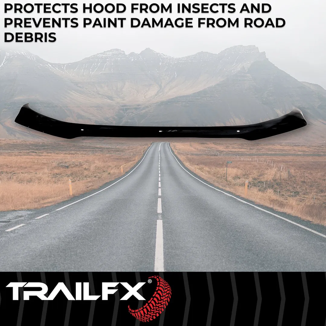 8715H – TRAILFX Bug Shield, Wrap-Around Smoke Acrylic - view 3